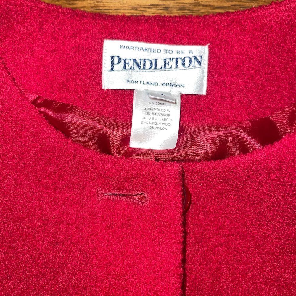 Pendleton Blazer Sz 12 - image 4